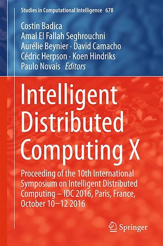 Intelligent Distributed Computing X