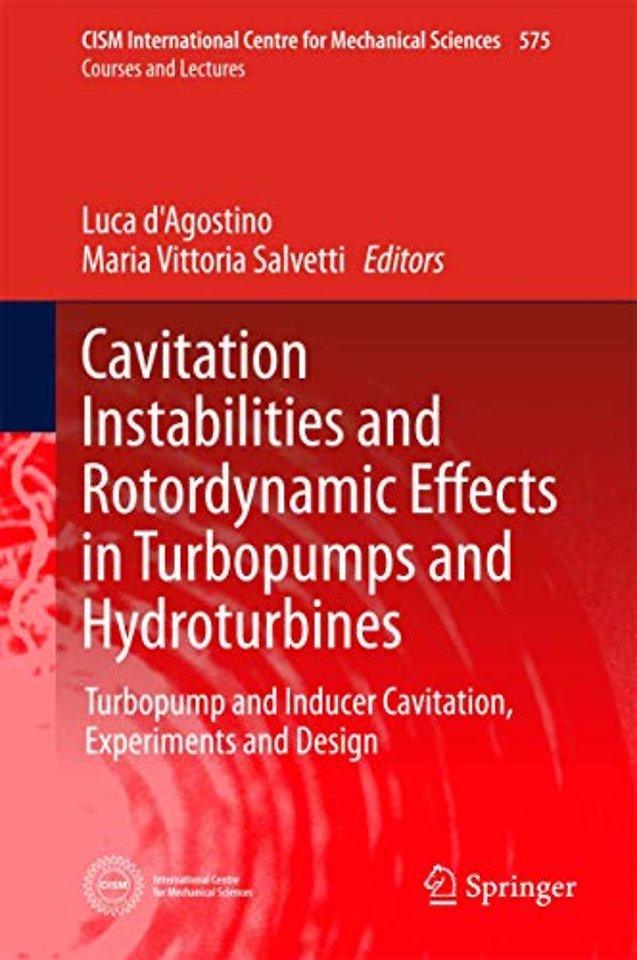 Cavitation Instabilities and Rotordynamic Effects in Turbopumps and Hydroturbines
