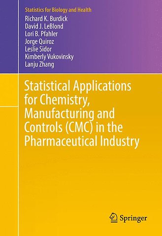 Statistical Applications for Chemistry, Manufacturing and Controls (CMC) in the Pharmaceutical Industry