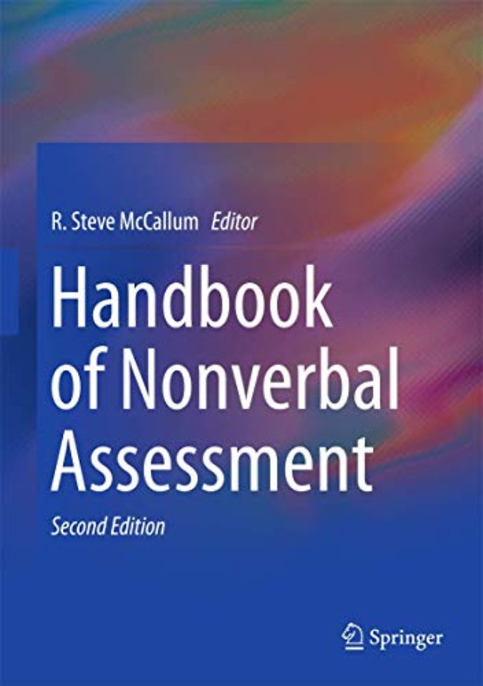Handbook of Nonverbal Assessment
