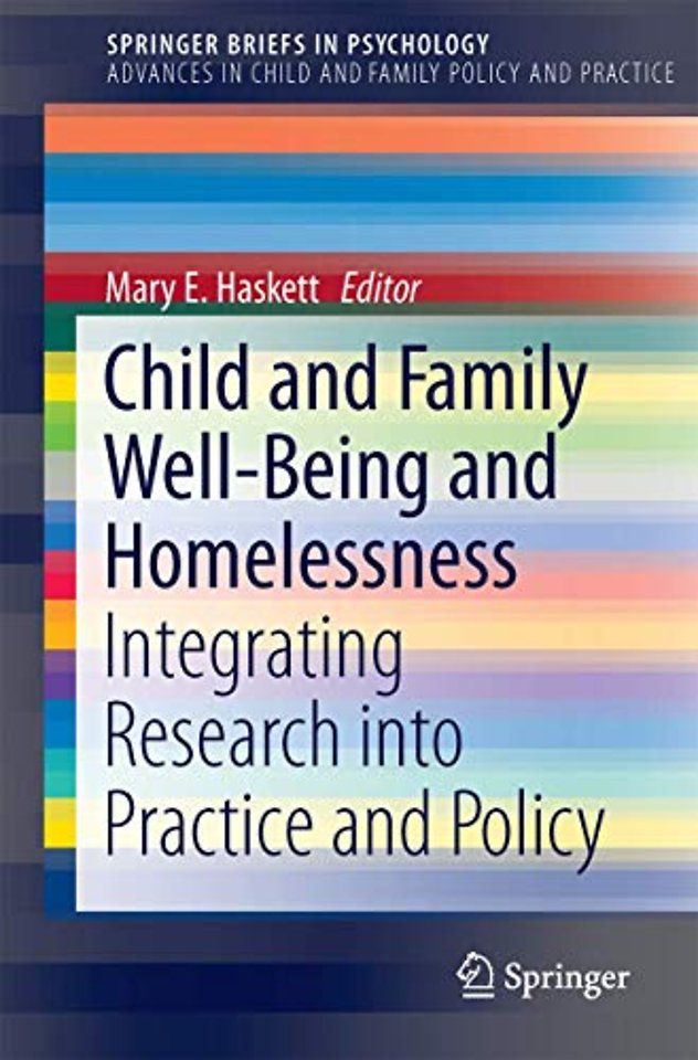 Child and Family Well-Being and Homelessness