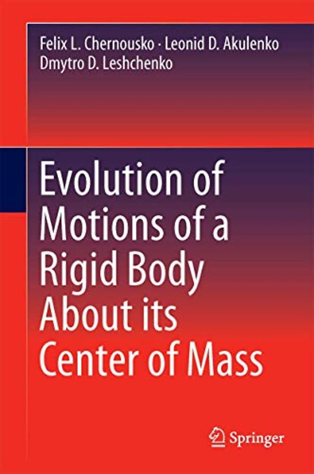 Evolution of Motions of a Rigid Body About its Center of Mass