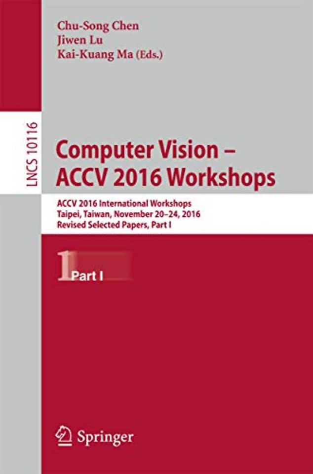 Computer Vision – ACCV 2016 Workshops