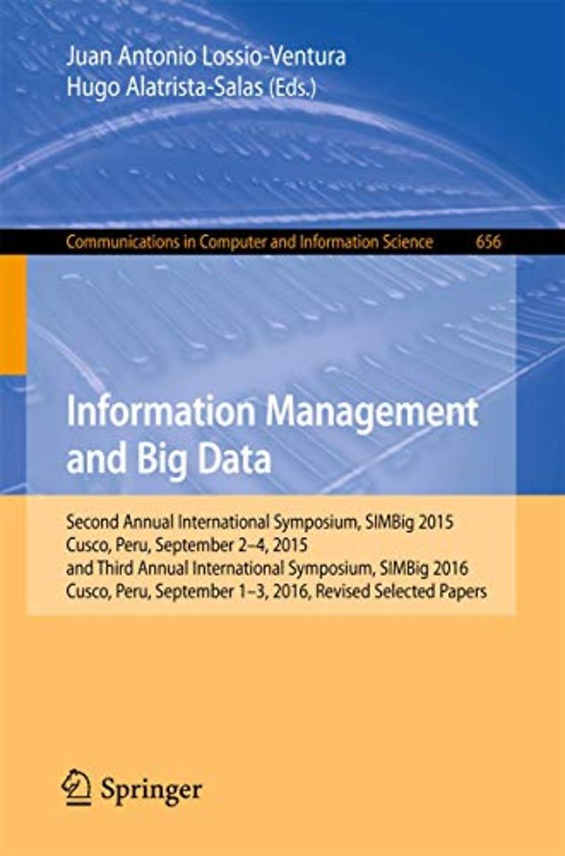 Information Management and Big Data