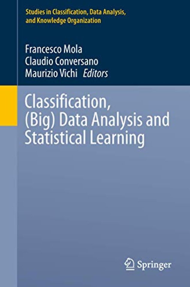 Classification, (Big) Data Analysis and Statistical Learning