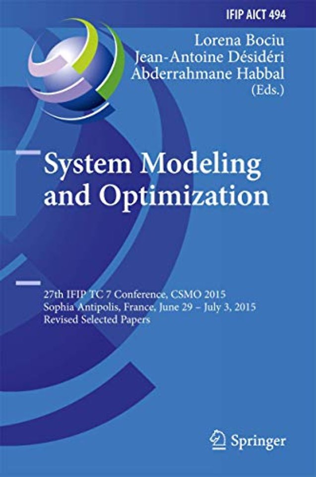 System Modeling and Optimization