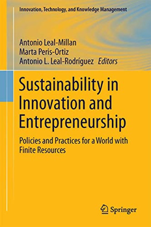 Sustainability in Innovation and Entrepreneurship