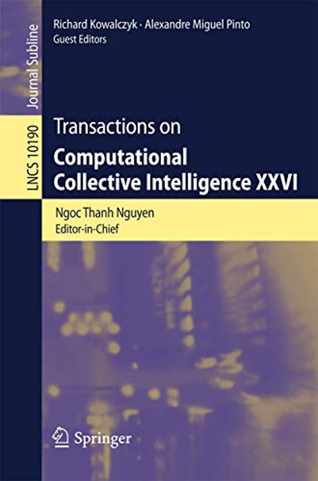 Transactions on Computational Collective Intelligence XXVI