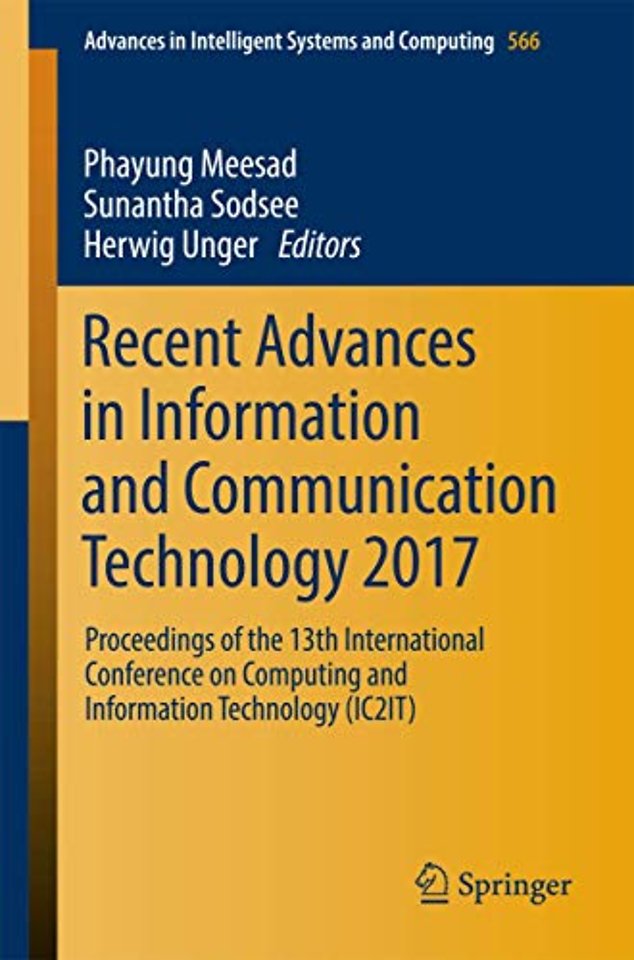Recent Advances in Information and Communication Technology 2017