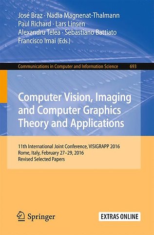 Computer Vision, Imaging and Computer Graphics Theory and Applications