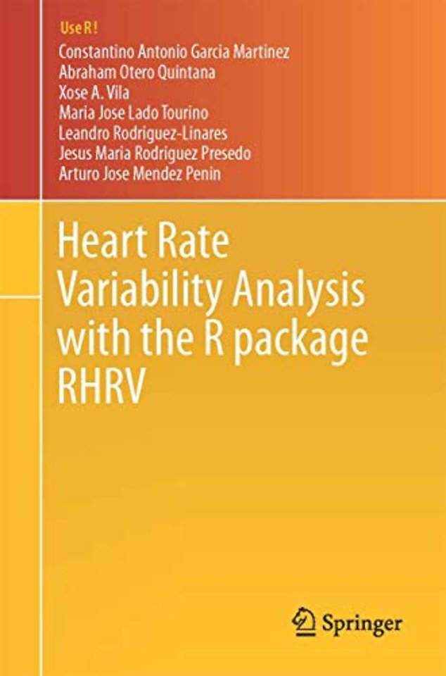 Heart Rate Variability Analysis with the R package RHRV
