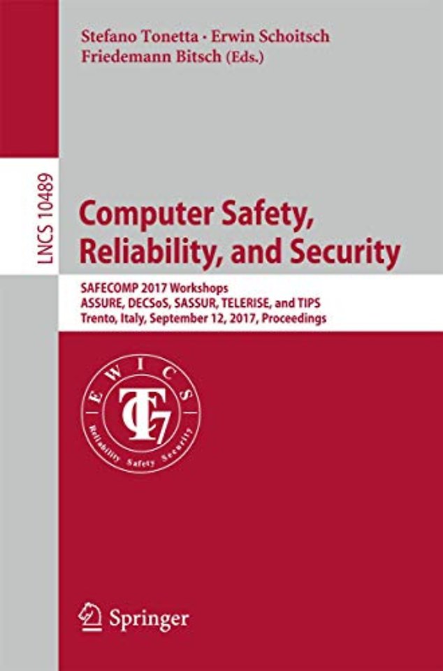 Computer Safety, Reliability, and Security 