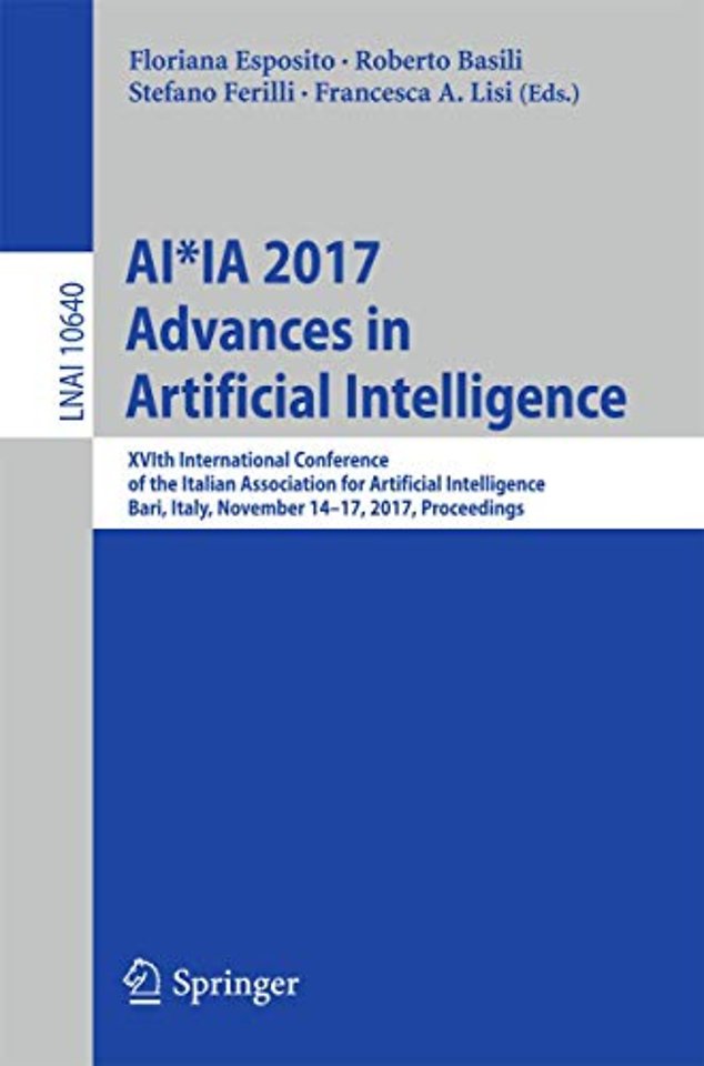AI*IA 2017 Advances in Artificial Intelligence