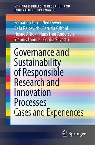 Governance and Sustainability of Responsible Research and Innovation Processes