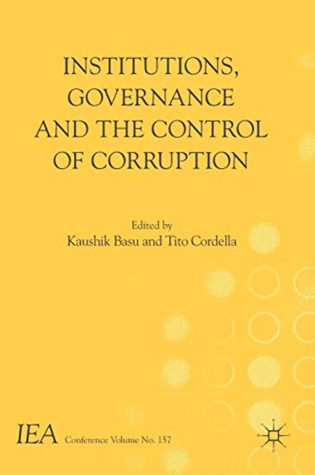Institutions, Governance and the Control of Corruption