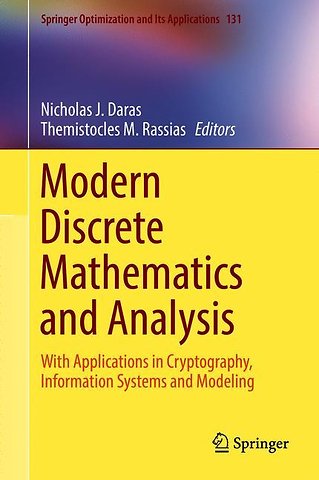 Modern Discrete Mathematics and Analysis