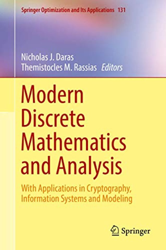 Modern Discrete Mathematics and Analysis 