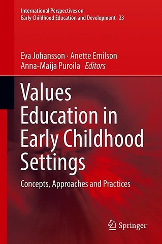 Values Education in Early Childhood Settings