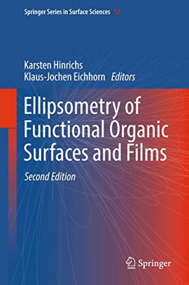 Ellipsometry of Functional Organic Surfaces and Films