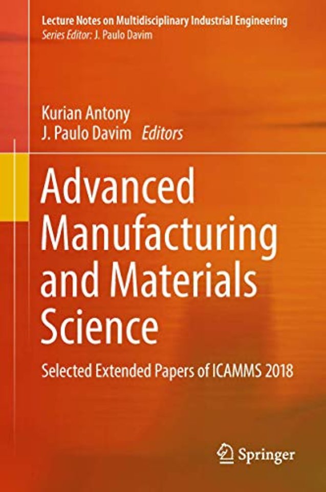 Advanced Manufacturing and Materials Science