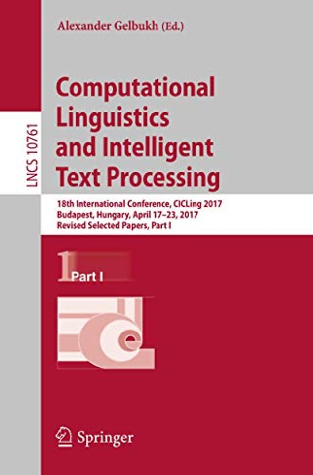 Computational Linguistics and Intelligent Text Processing