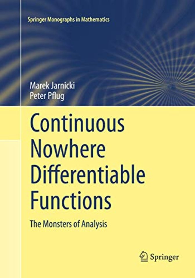 Continuous Nowhere Differentiable Functions