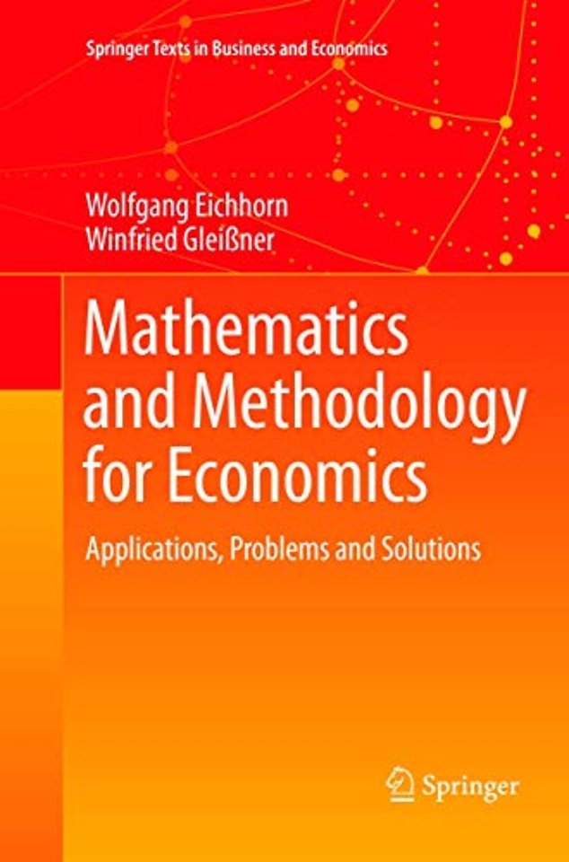 Mathematics and Methodology for Economics