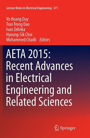 AETA 2015: Recent Advances in Electrical Engineering and Related Sciences