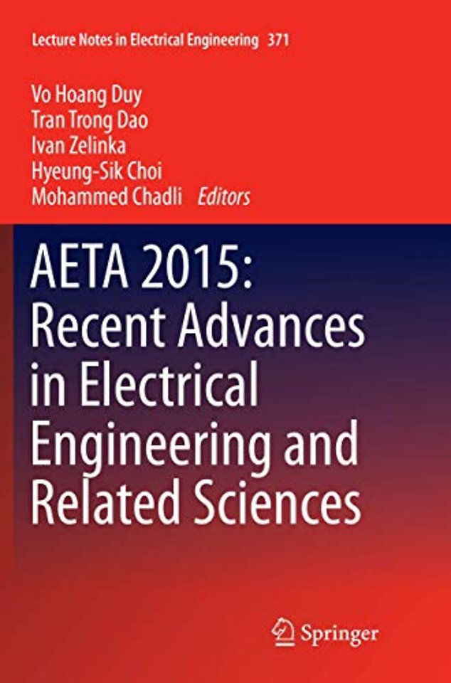 AETA 2015: Recent Advances in Electrical Engineering and Related Sciences