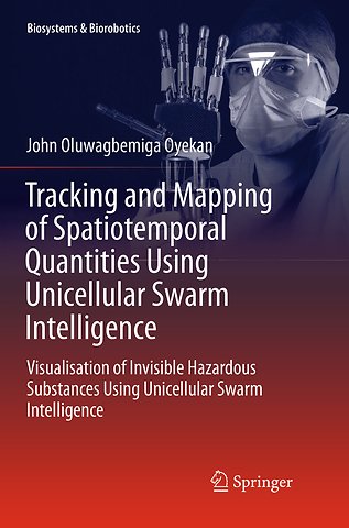 Tracking and Mapping of Spatiotemporal Quantities Using Unicellular Swarm Intelligence