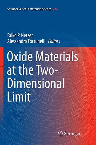 Oxide Materials at the Two-Dimensional Limit