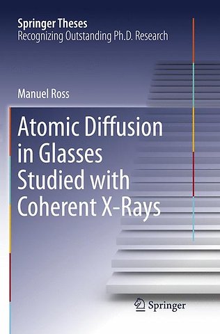 Atomic Diffusion in Glasses Studied with Coherent X-Rays