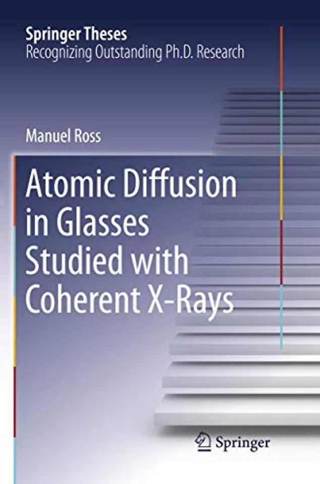Atomic Diffusion in Glasses Studied with Coherent X-Rays