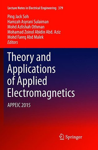 Theory and Applications of Applied Electromagnetics