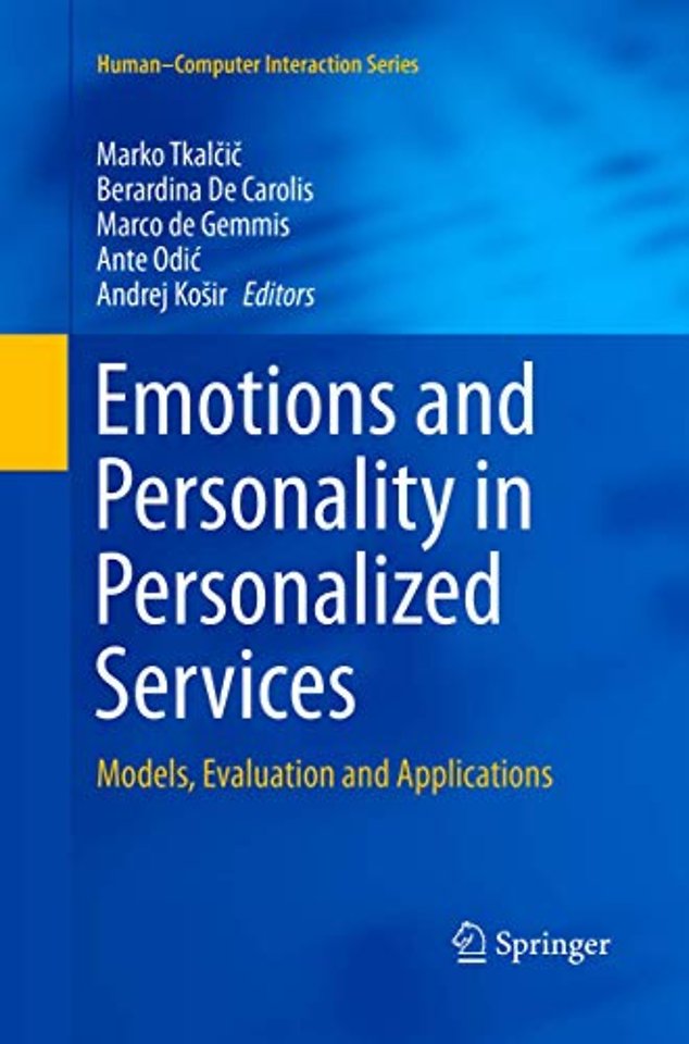 Emotions and Personality in Personalized Services