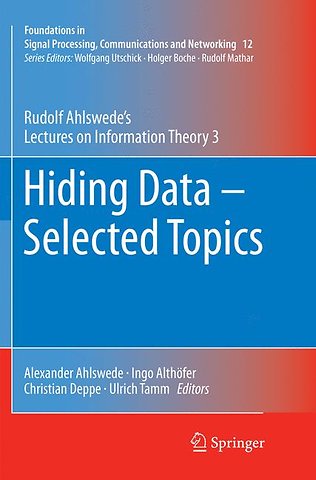 Hiding Data - Selected Topics