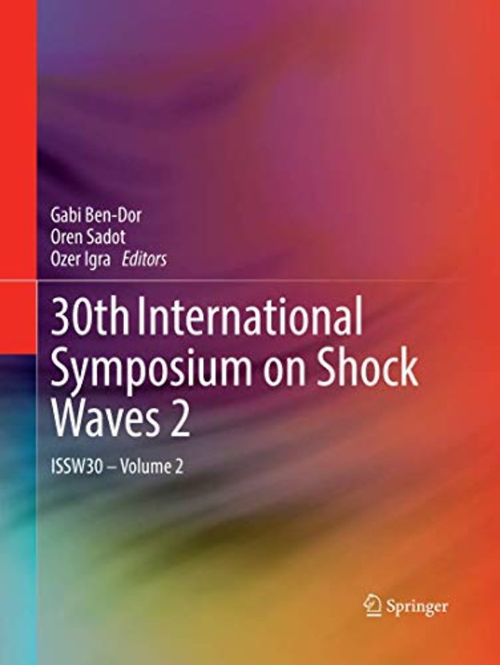 30th International Symposium on Shock Waves 2