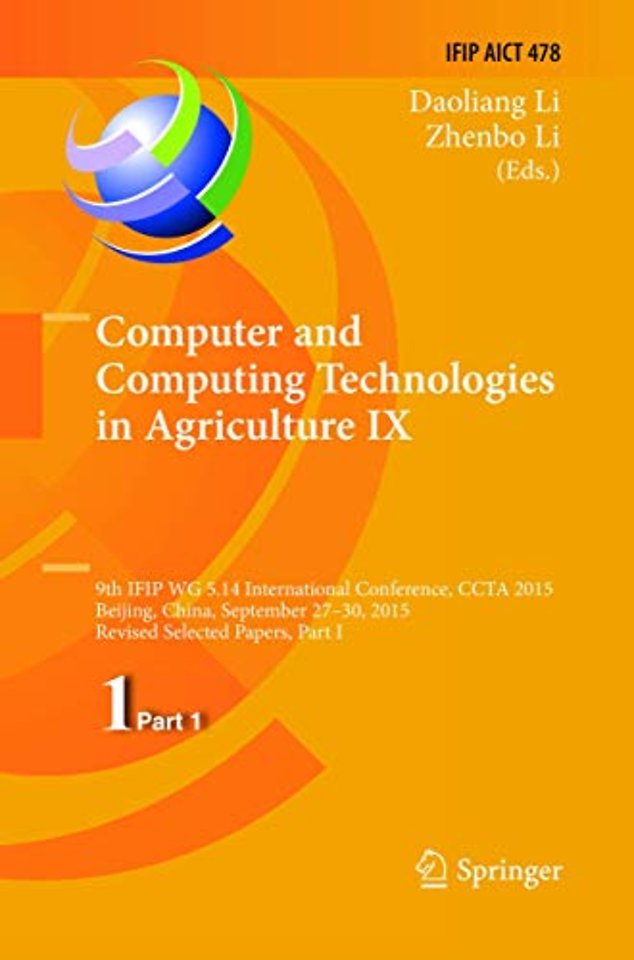 Computer and Computing Technologies in Agriculture IX