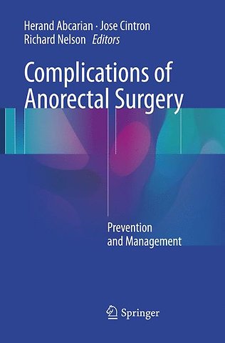 Complications of Anorectal Surgery