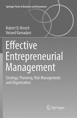 Effective Entrepreneurial Management