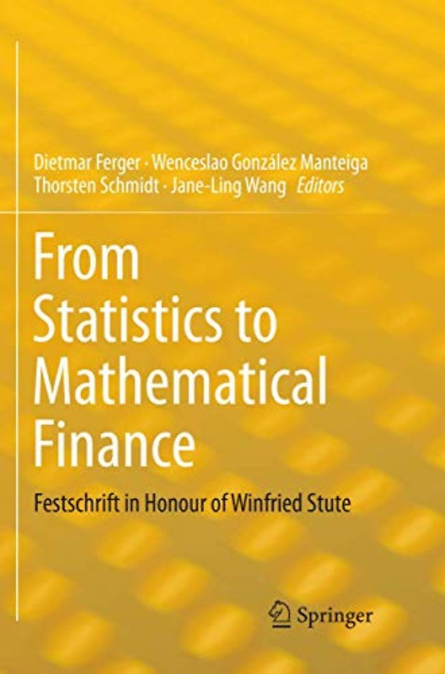 From Statistics to Mathematical Finance
