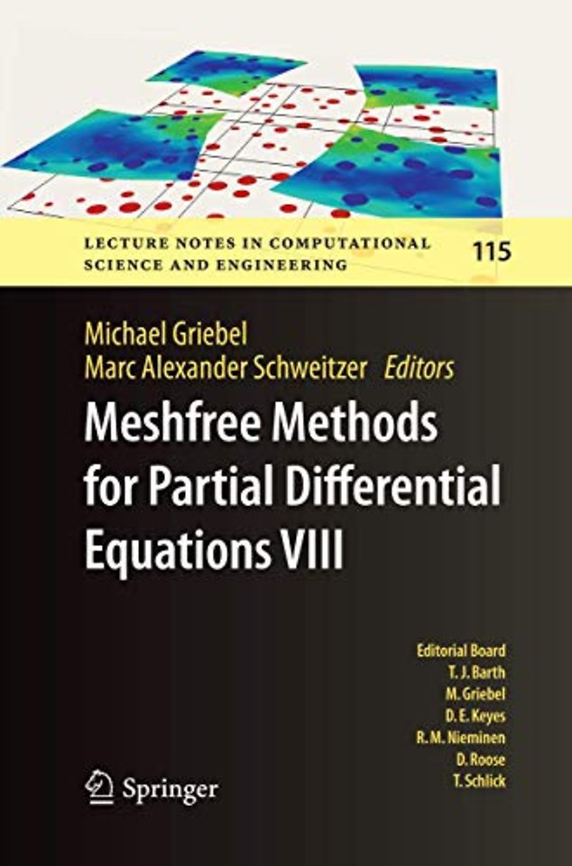 Meshfree Methods for Partial Differential Equations VIII