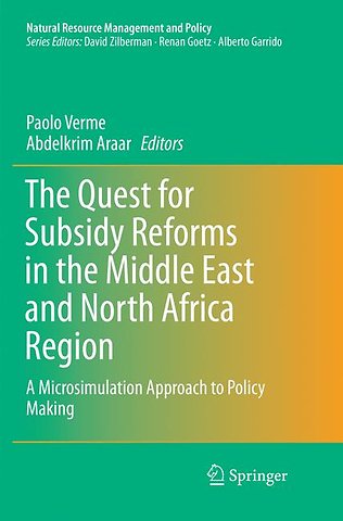 The Quest for Subsidy Reforms in the Middle East and North Africa Region