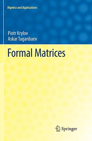 Formal Matrices
