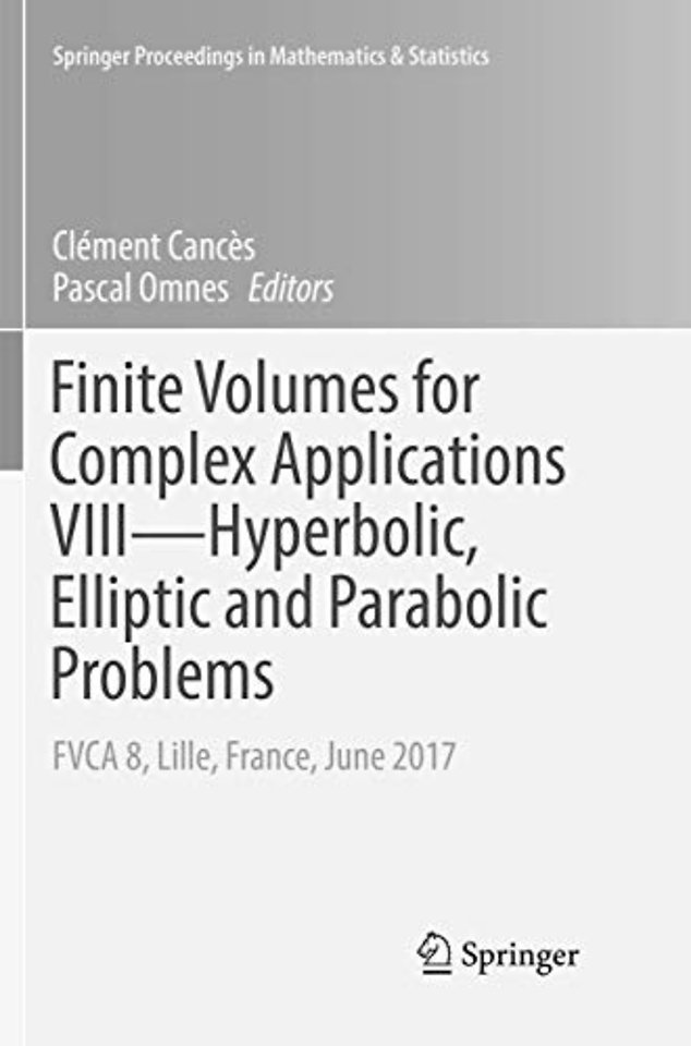Finite Volumes for Complex Applications VIII - Hyperbolic, Elliptic and Parabolic Problems