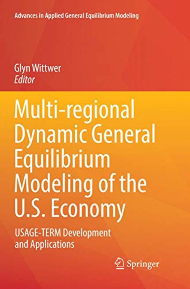 Multi-regional Dynamic General Equilibrium Modeling of the U.S. Economy