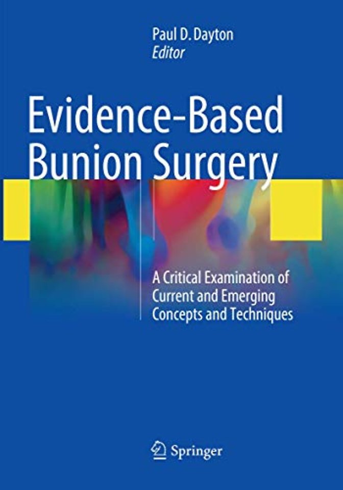 Evidence-Based Bunion Surgery