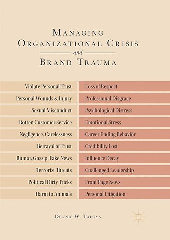 Managing Organizational Crisis and Brand Trauma