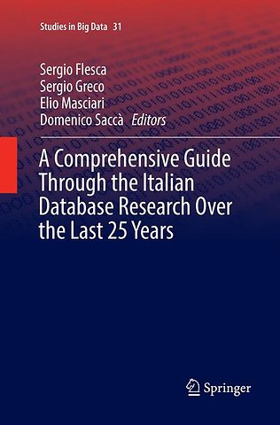 A Comprehensive Guide Through the Italian Database Research Over the Last 25 Years