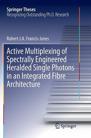 Active Multiplexing of Spectrally Engineered Heralded Single Photons in an Integrated Fibre Architecture